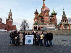 Туристическое путешествие членов профсоюза УП «Гроднооблгаз» в Москву